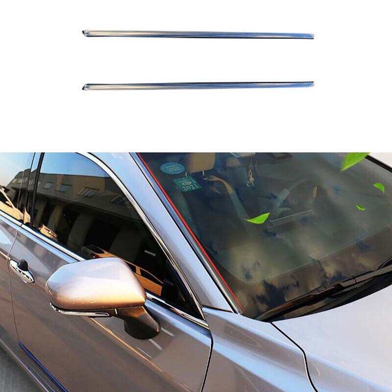 Titanium 2019-2022 Black Front Left And Right Windshield Strip for Toyota for Avalon