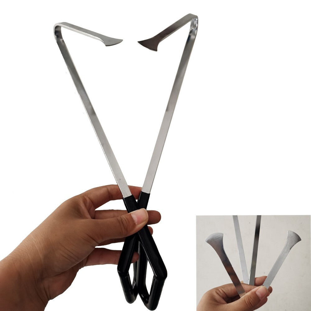 Paintless Dent Repair Tools Stainless Steel Dent Removal Rods Flat Shovel v