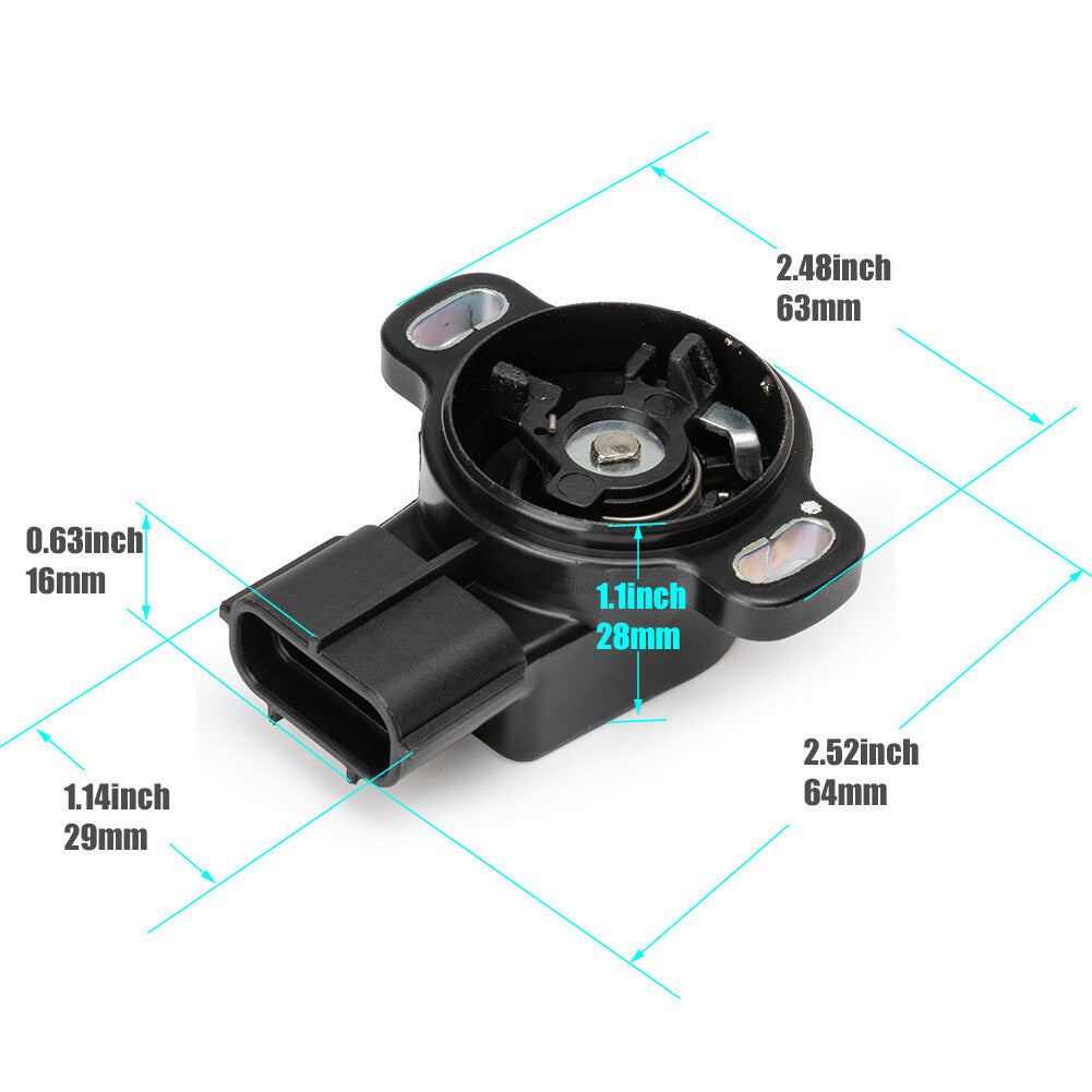 One-piece throttle position sensor for 1999-2003 for Jaguar XJ8 4.0L-V8, new, priced at 198500-3250