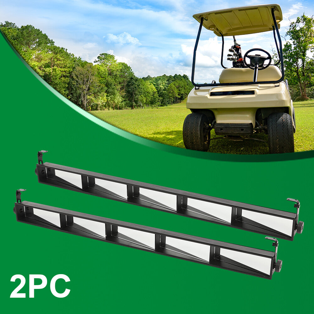 2-Pack Suitable for EZGO Club Car for Yamaha for Golf Cart 5-Panel Black Blink Rearview Mirrors Q
