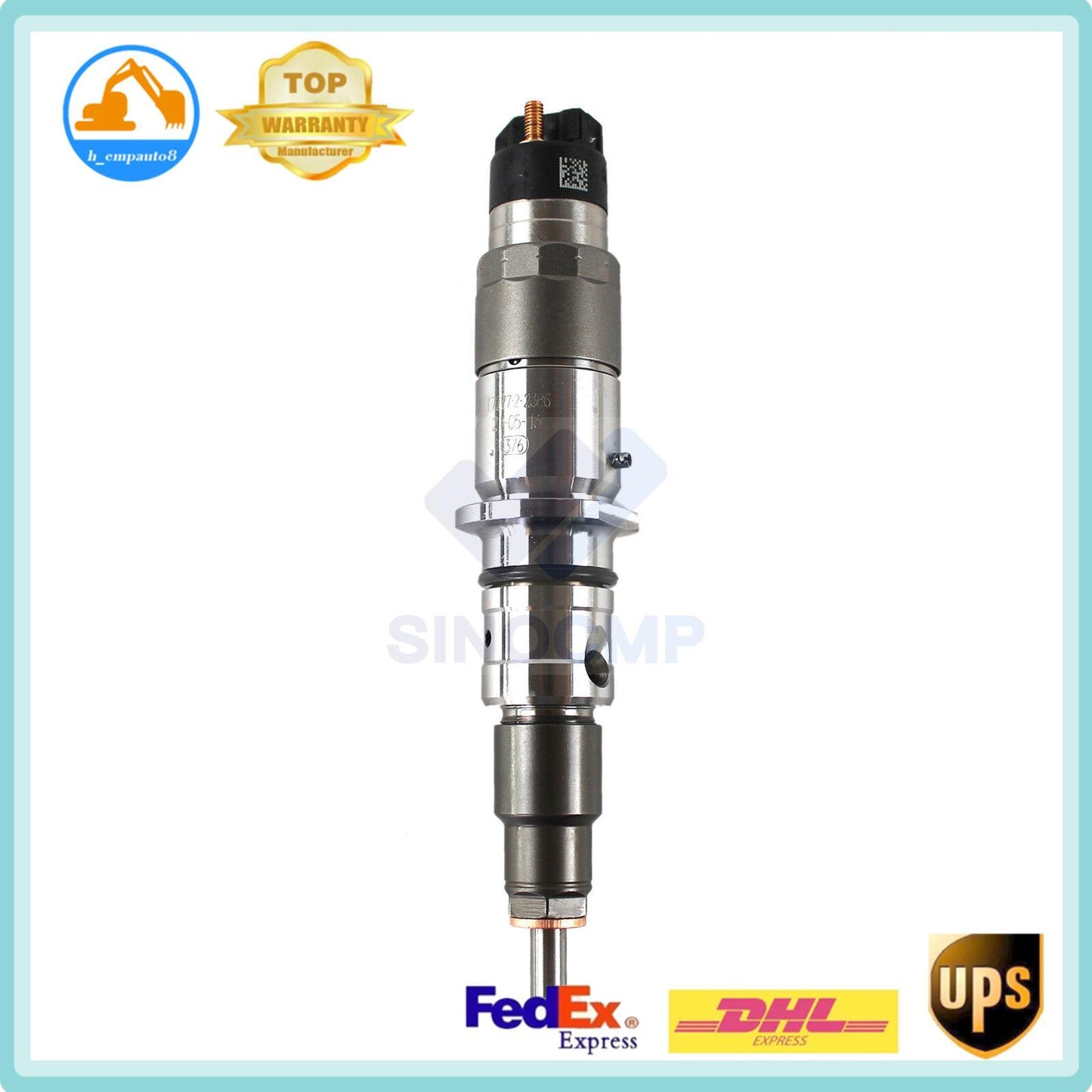 Fuel Injector for QSB6.7 Komatsu PC200-8 PC220-8 6754-11-3011 0445120231
