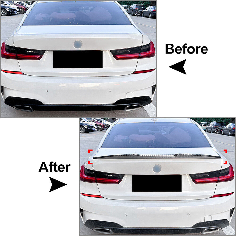 Rear Trunk Spoiler Wing Lip for BMW 3 Series G20 G80 M3 PS Style