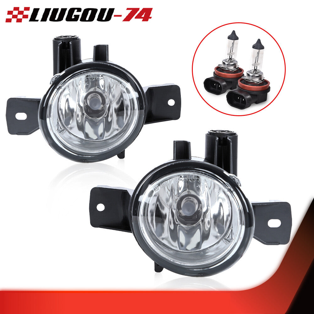 1 pair of fog lights LH+RH for X6 E71 E72 2008 2009 2010 2012 2013- v