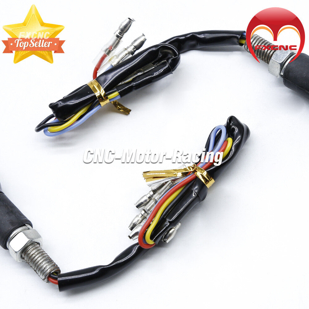 Motorcycle DC 12V 5.4W 4-Wire LED Flashing Turn Signal