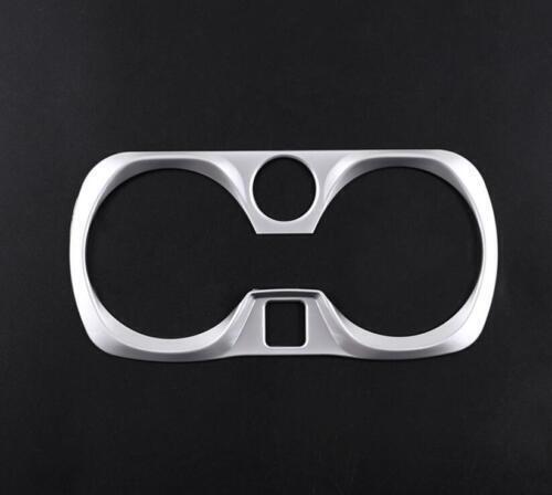 for BMW 4-Series 2021-2023 Matte Silver 1PCS Middle Console Drinking Glass Trim