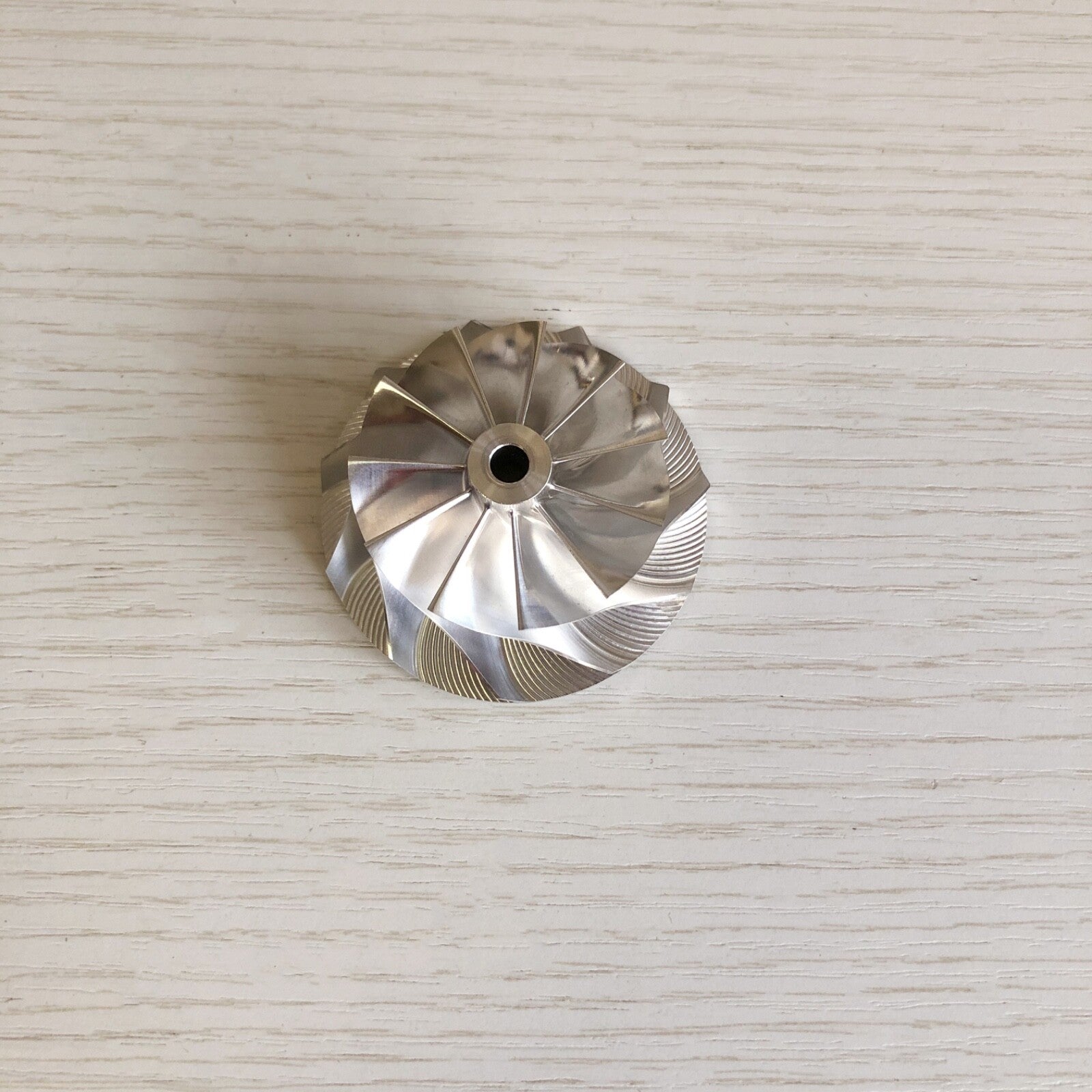 TD04 Forward 42.00/56.08 mm 11+0 Blade High-blade Turbine Billet Compressor Wheel