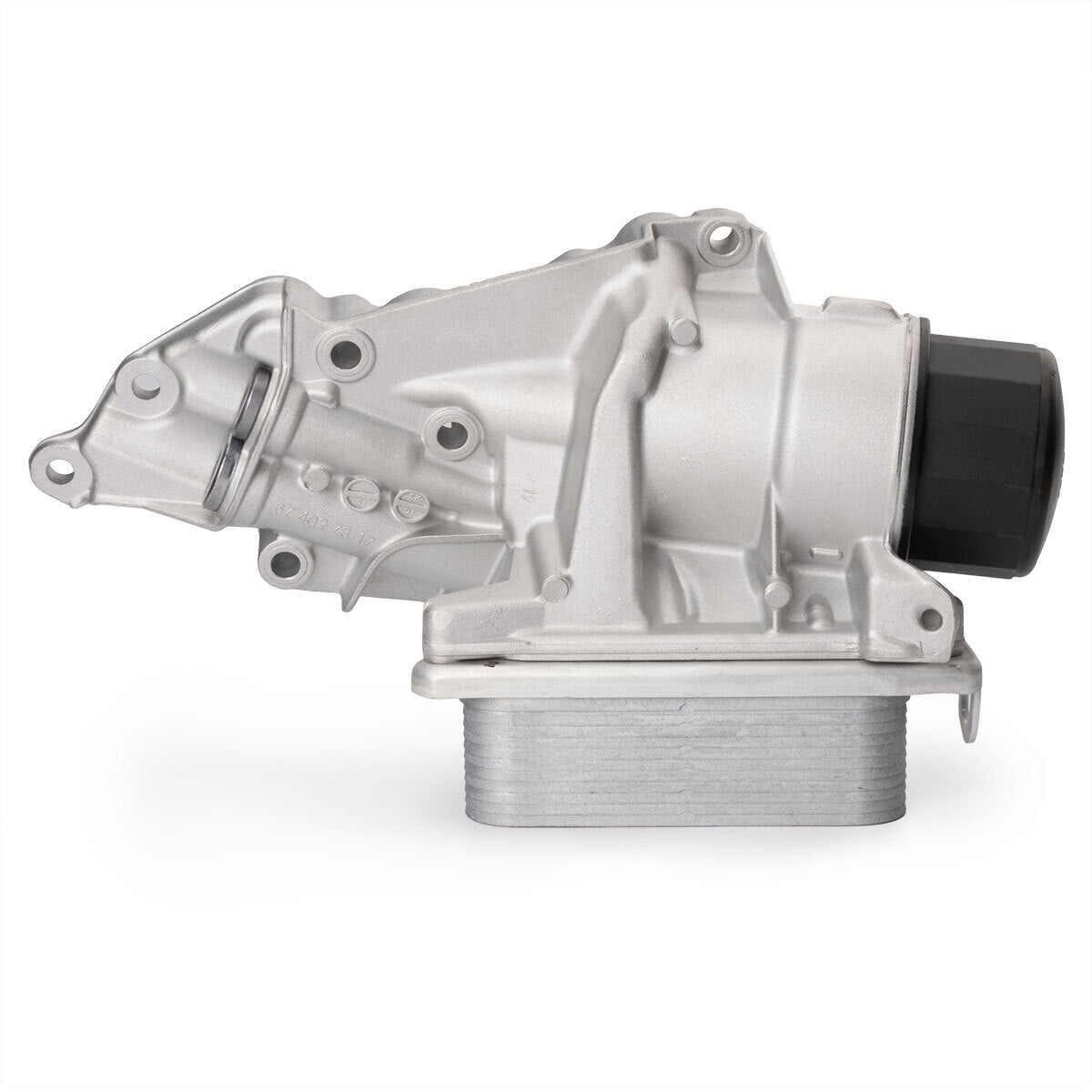Oil Filter Housing With Cooler 2721800510 for Mercedes Benz C E G ML S SLK-Class Q