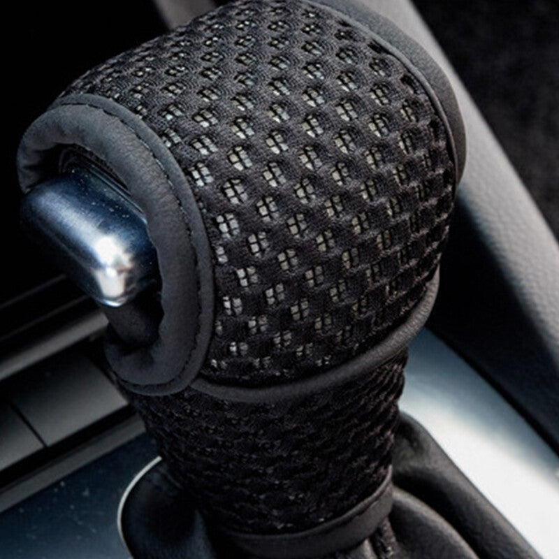 Car Auto Cloth Flat Gear Shift Knob Gear Handle Stick Protector Cover SUV Truck Q
