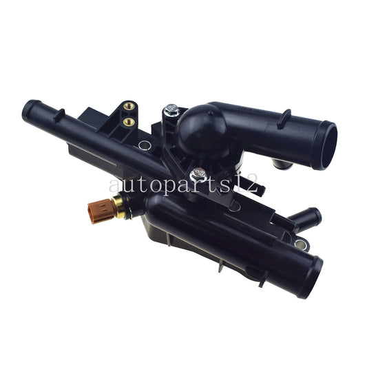 Thermostat housing assembly suitable for Kia Optima Sorento and for Hyundai Santa Fe for Tucson Q