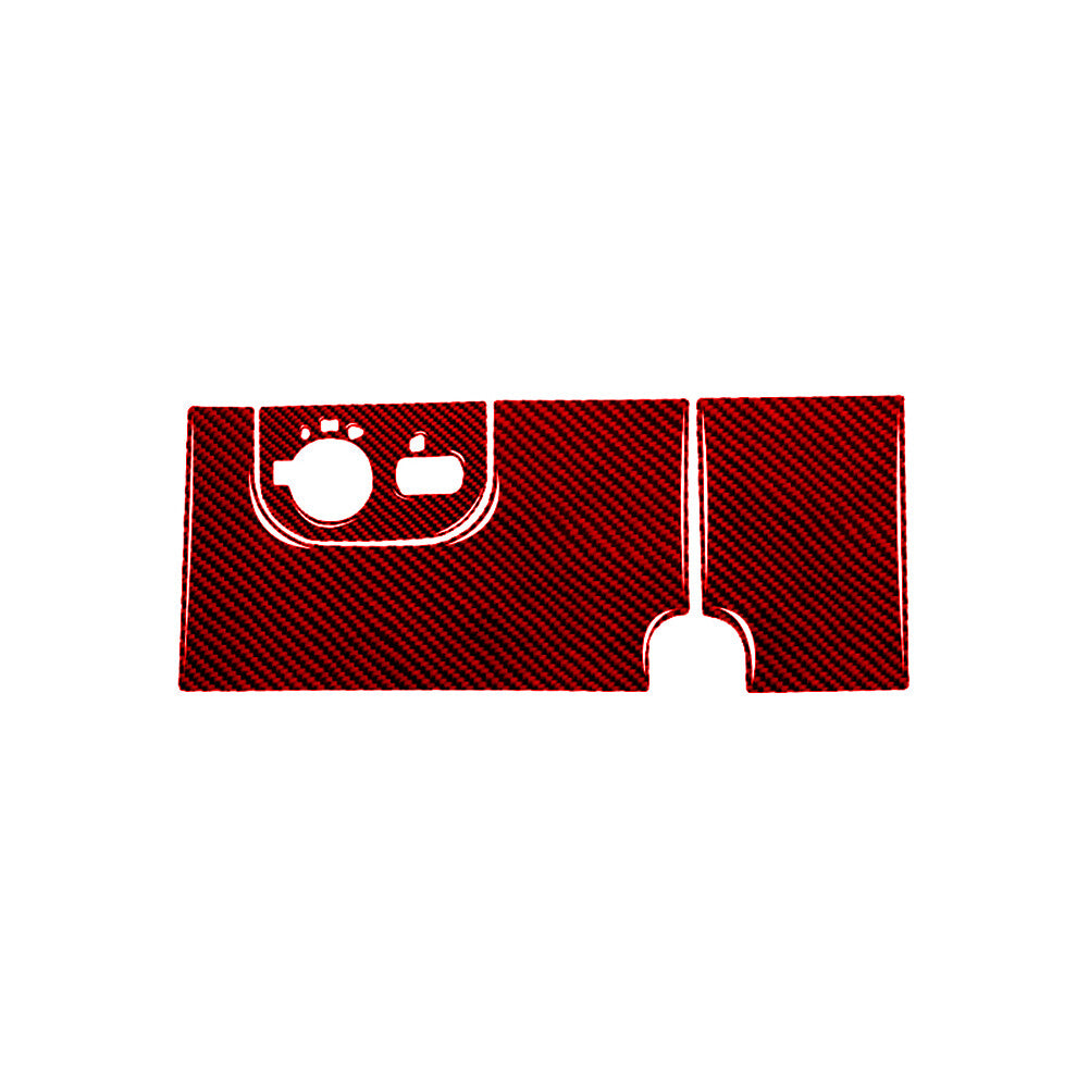 Red Carbon Fiber 9 Speed Automatic Gear Shift Cover Trim for Honda Ridgeline v