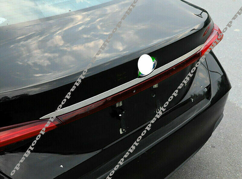 for Toyota for Avalon 2019-2022 Chrome Car Rear Door Trunk Tailgate Strip Cover Trim