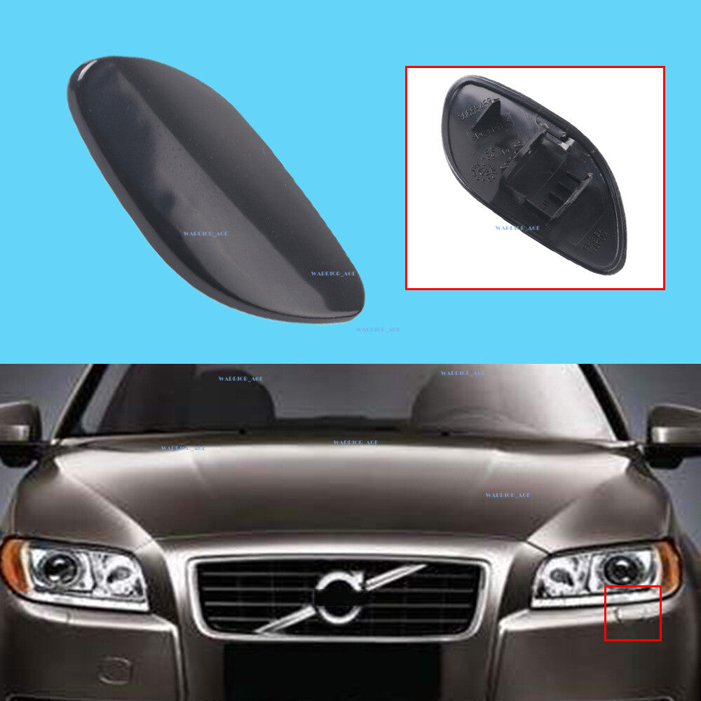 Left Headlight Washer Cover Cap Front Bumper for VOLVO S80 2007-2013 Q
