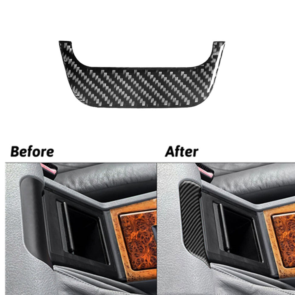Carbon Fiber Interior Arm Rest Handle Cover Trim Sticker for BMW M5 1998-2003