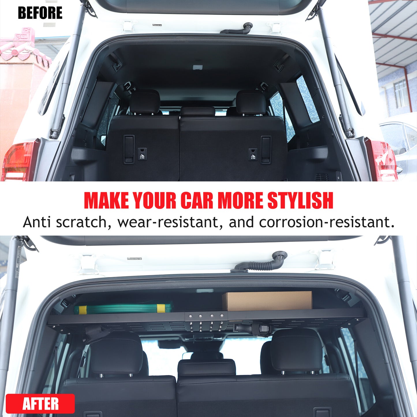 Rear rack basket storage shelf for Land Cruiser J250 2024 25- n