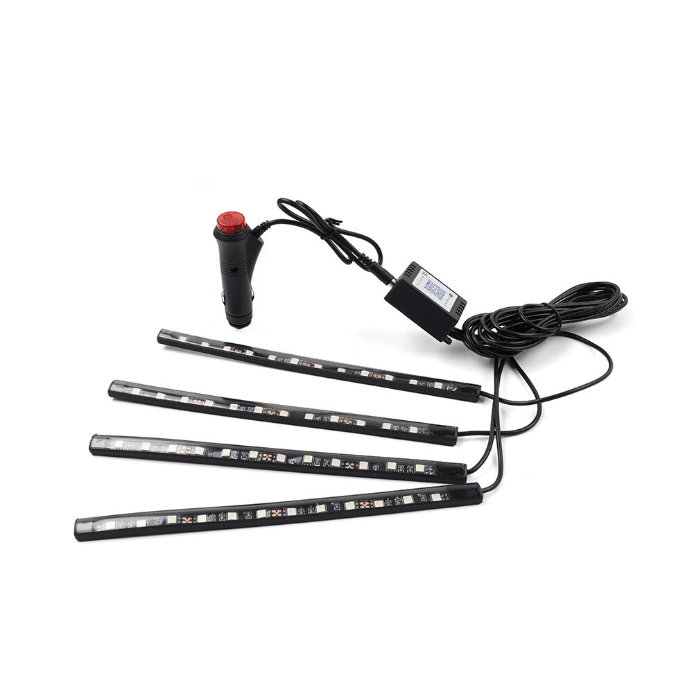 VoiceControl Floor Atmosphere Light Decorative Foot Lamp RGBMusic Q