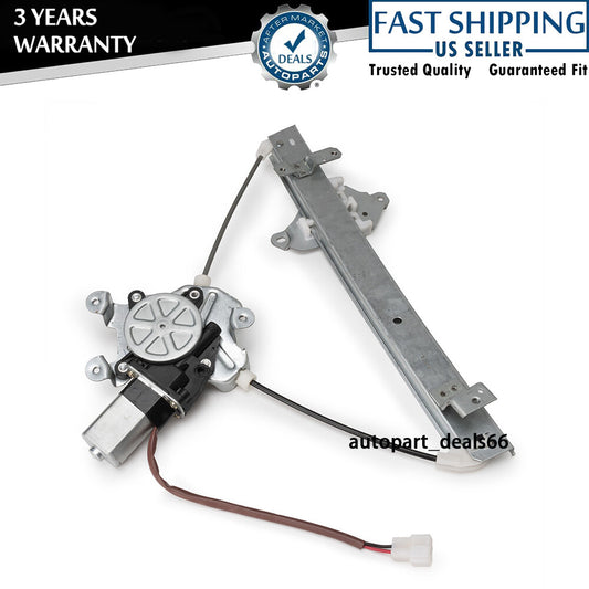 The rear right side window adjuster with motor is suitable for Mitsubishi Outlander 2003-2006. Q