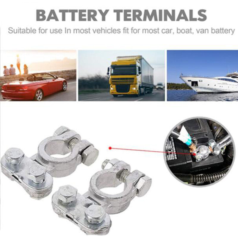 Battery top post terminal battery cable clamps ±16-18 mm kit - n
