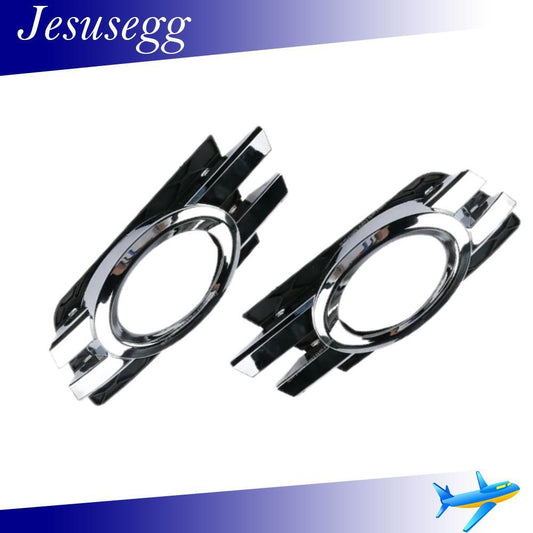 2X Front Right+Left Bumper Fog Lamp Grille Cover For 20072009 X164 GL450