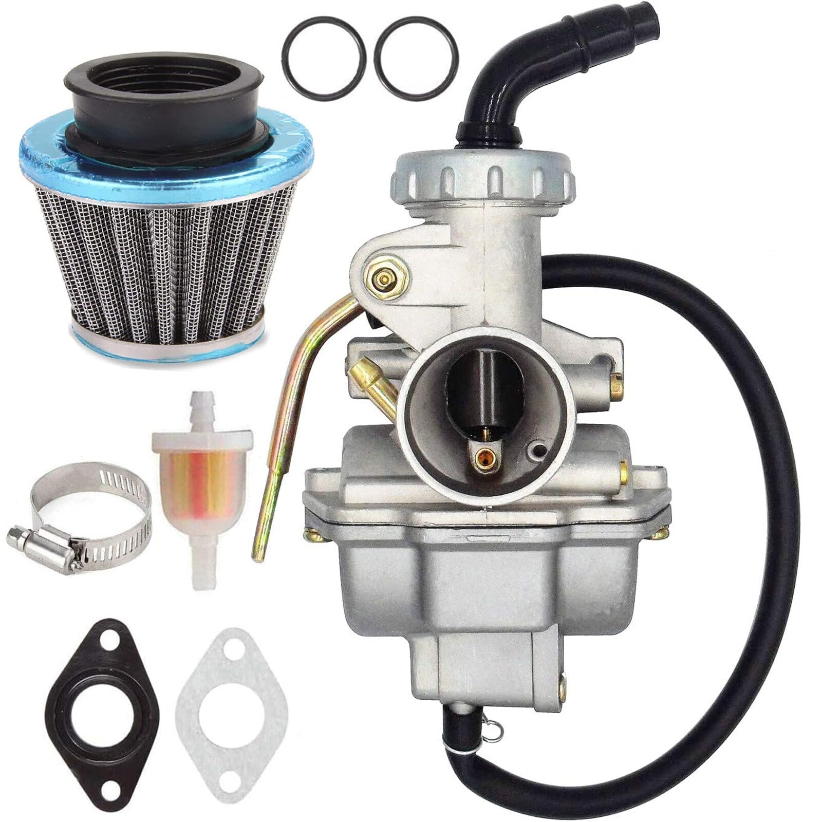 PZ20 Carburetor for 49cc 70cc 90cc 100cc 110cc 125cc Coolster NST ATV Carb G3G3 Q