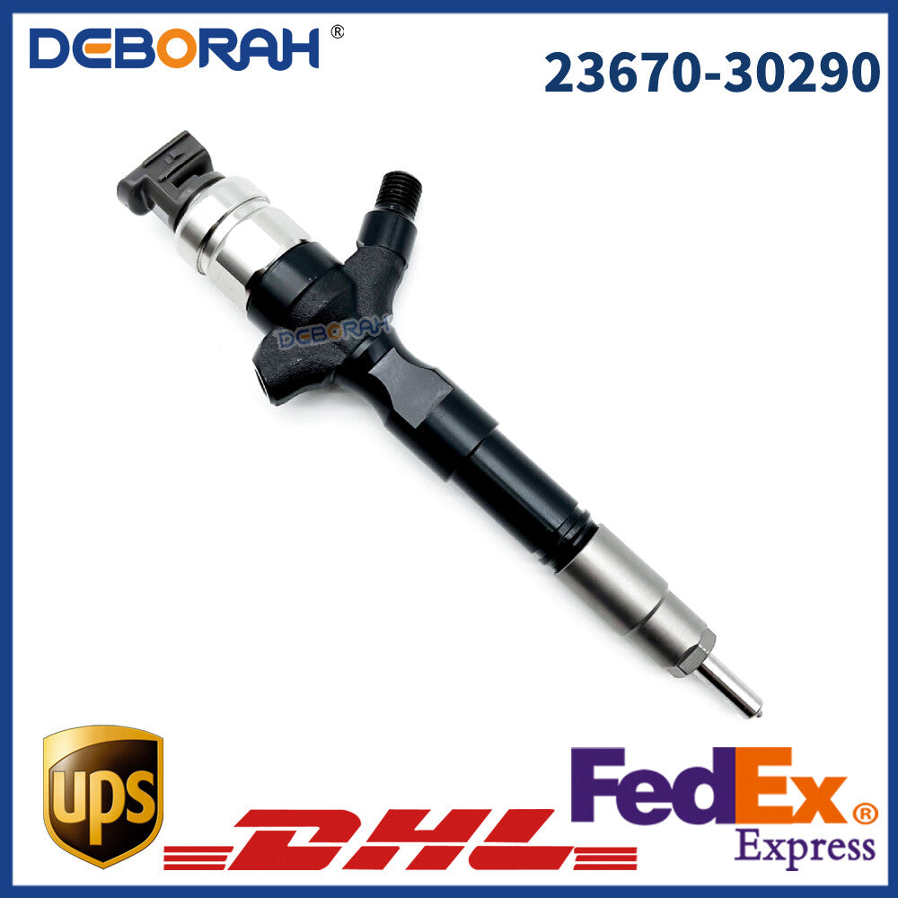 Common Rail Diesel Fuel Injector Assembly 23670-30290 for TOYOTA 3.0L EURO 4