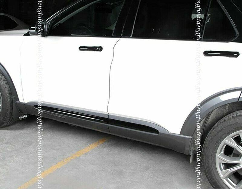 8PCS for Ford Explorer 2020-22 Gloss Black Car Door HandleDoor Bowl Trim Cover