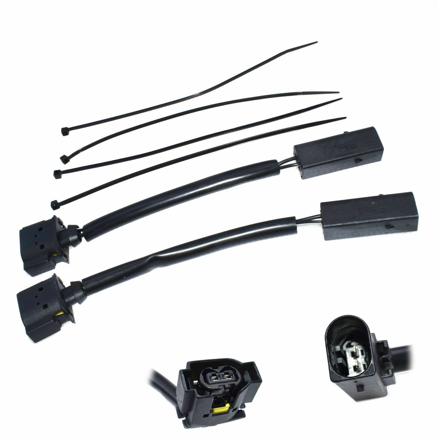 pair of camshaft adjuster magnet wiring harnesses for Mercedes C230 2711502733