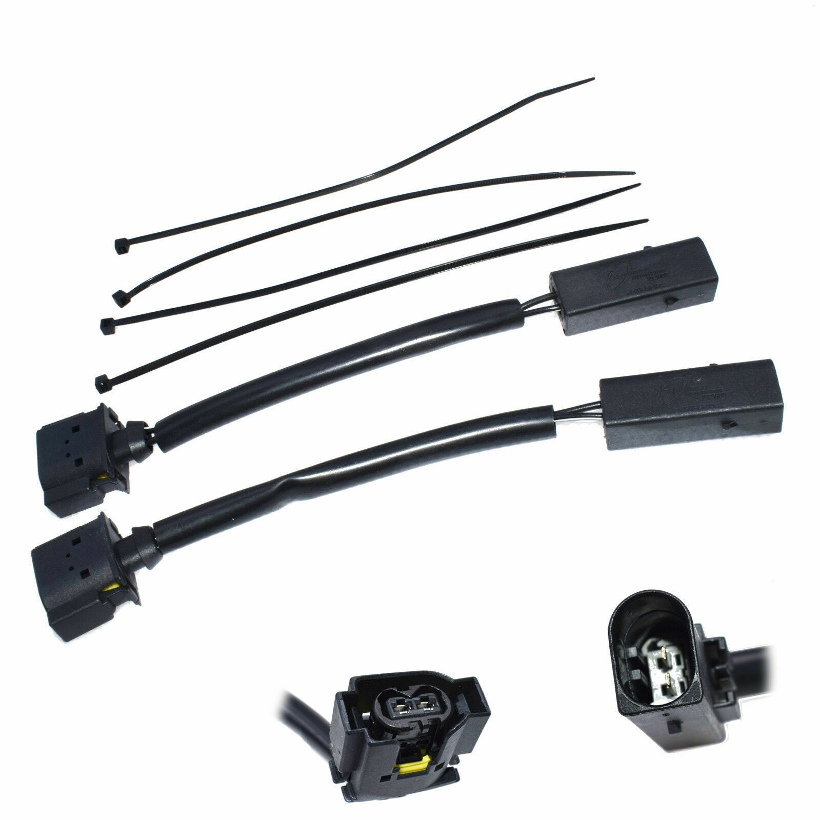pair of camshaft adjuster magnet wiring harnesses for Mercedes C230 2711502733