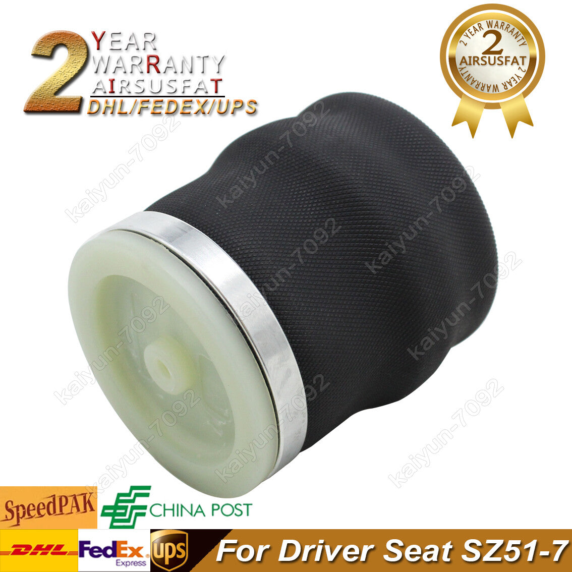 For DRIVE for SEAT SZ51-7 UNIVERSAL AIR BELLOWS AIR RIDE SUSPENSION SPRING BAGS