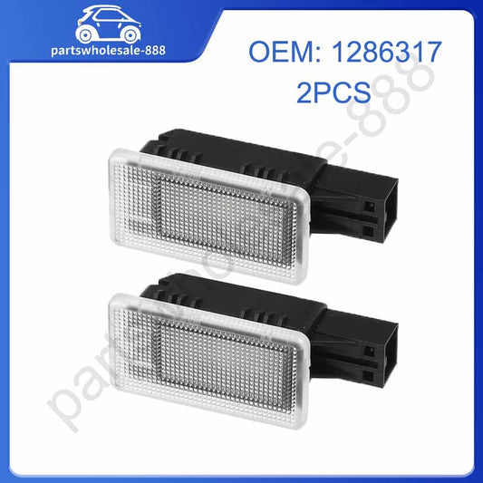 2Pcs Car LED Door Courtesy Footwell Lamp No.1286317 for Volvo S60 2011-2016