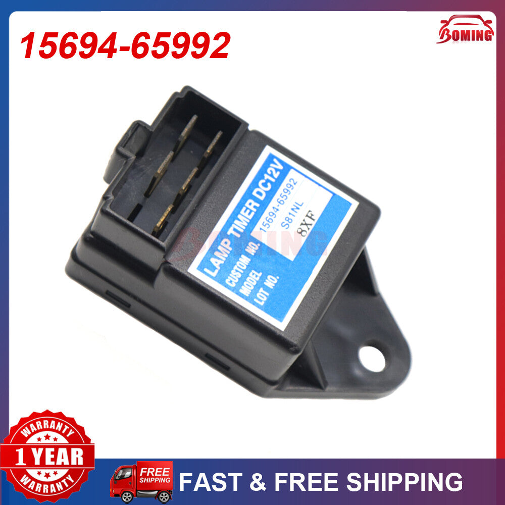 12V Glow Plug S81NL Lamp Timer Relay 15694-65992 For Kubota 1569465992