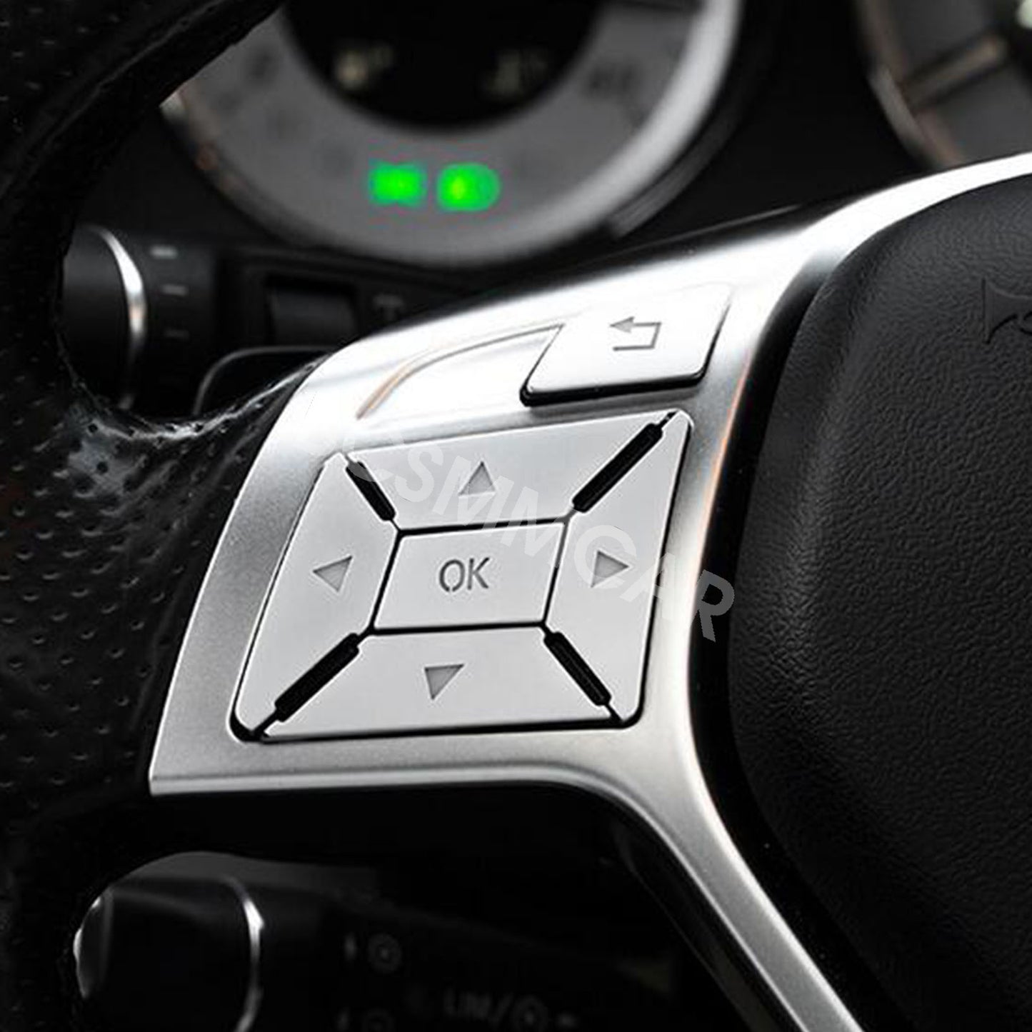 Steering Wheel Button Covers Fits Fit for Mercedes Benz GL Class X166 2012-2015