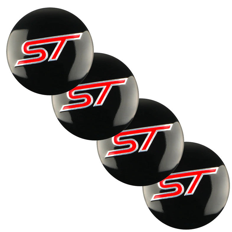 4-piece set of 65mm Enkei wheel caps, rim caps, wheel center caps, badge logos, black chrome plating.