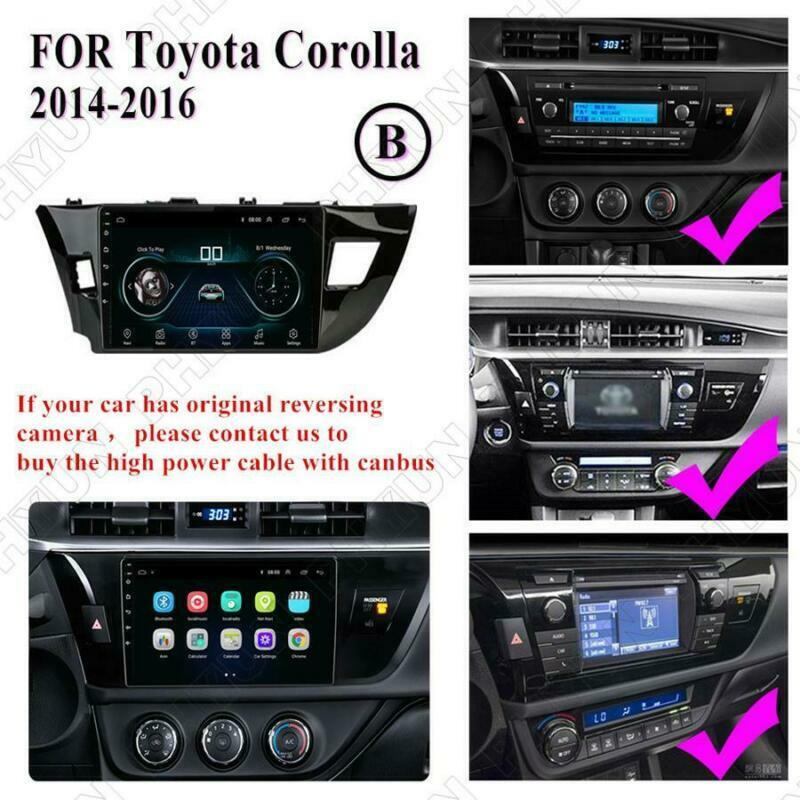 Suitable for 2014-2016 for Corolla Stereo Radio 10.1-inch Android 10.1 Head Unit GPS Navigation n