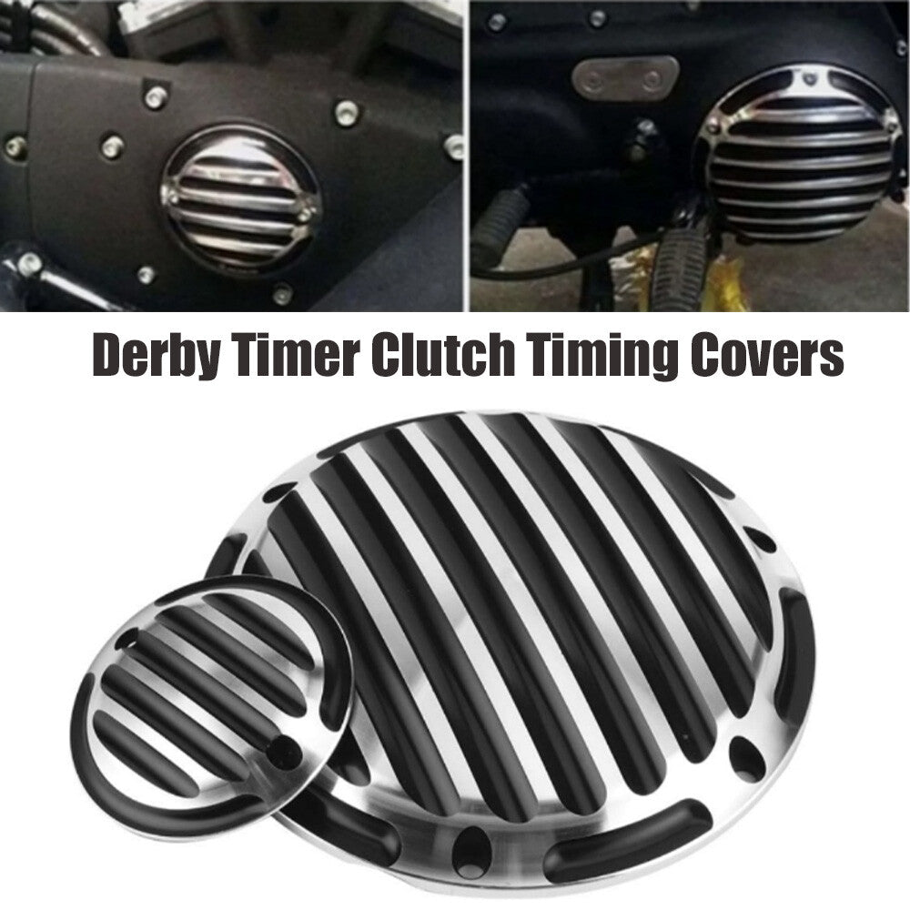 CNC Derby Timer Clutch Timing Cover Kit for Harley Sportster XL883 XL1200- n