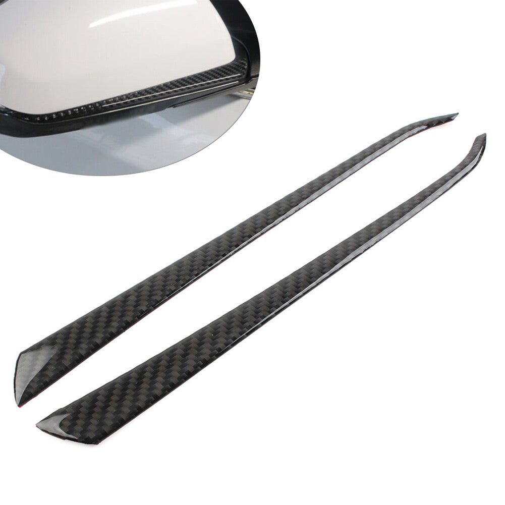 2 Pcs Rear View Side Mirror Strip Trim for Chevrolet Equinox 2018-2021