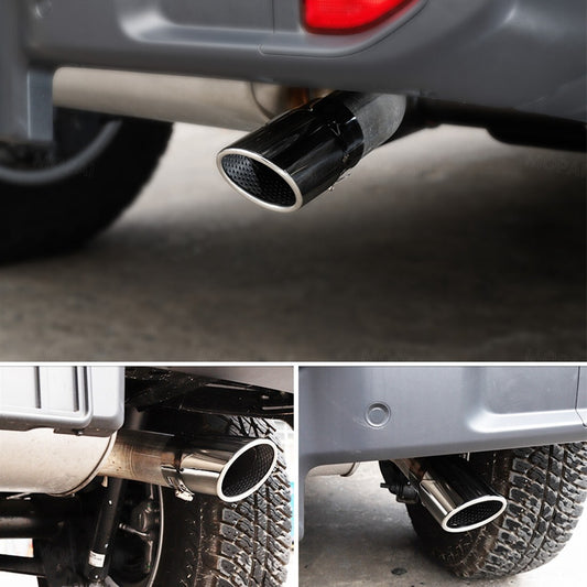Rear Exhaust Muffler Tip End Pipe for Jeep for Wrangler JL 18-23 Stainless Steel