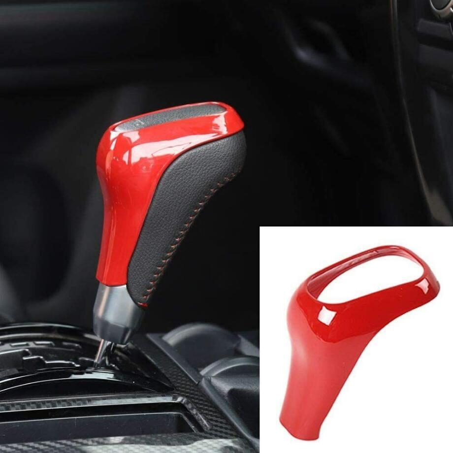Fit For 2010-2023 4runner TRD ABS Red Gear Shift Shifter Knob Cover Trim v