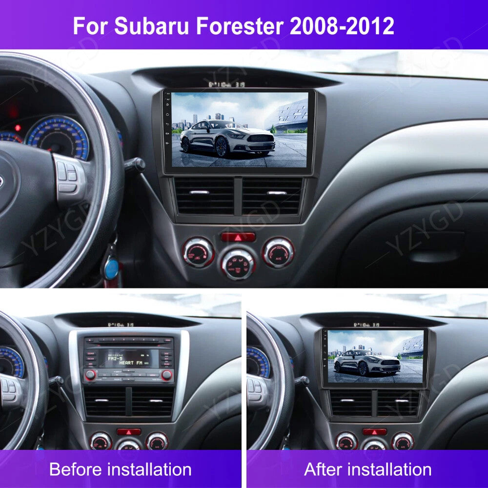 for Subaru for Forester for Impreza WRX 2008-2012 Android14 Car Radio Stereo Carplay GPS