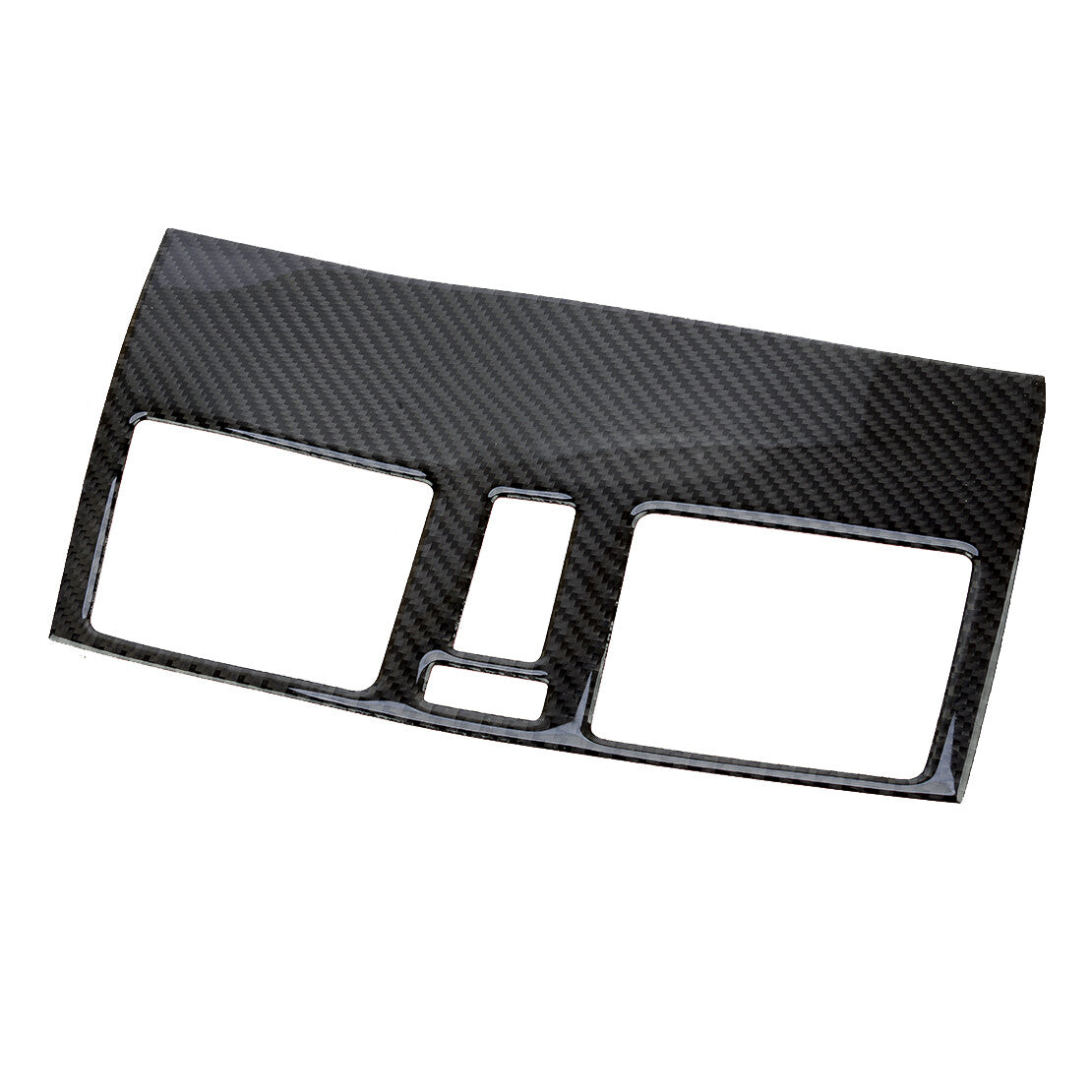 Carbon Fiber Center Console AC Vent Panel Cover Trim Fit for for Mazda 3 2010 to2013 v