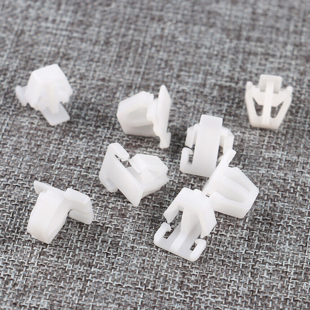10x Front Moulding Door Body Side Clips for Honda 75305-S0A-003 Nylon Retainer