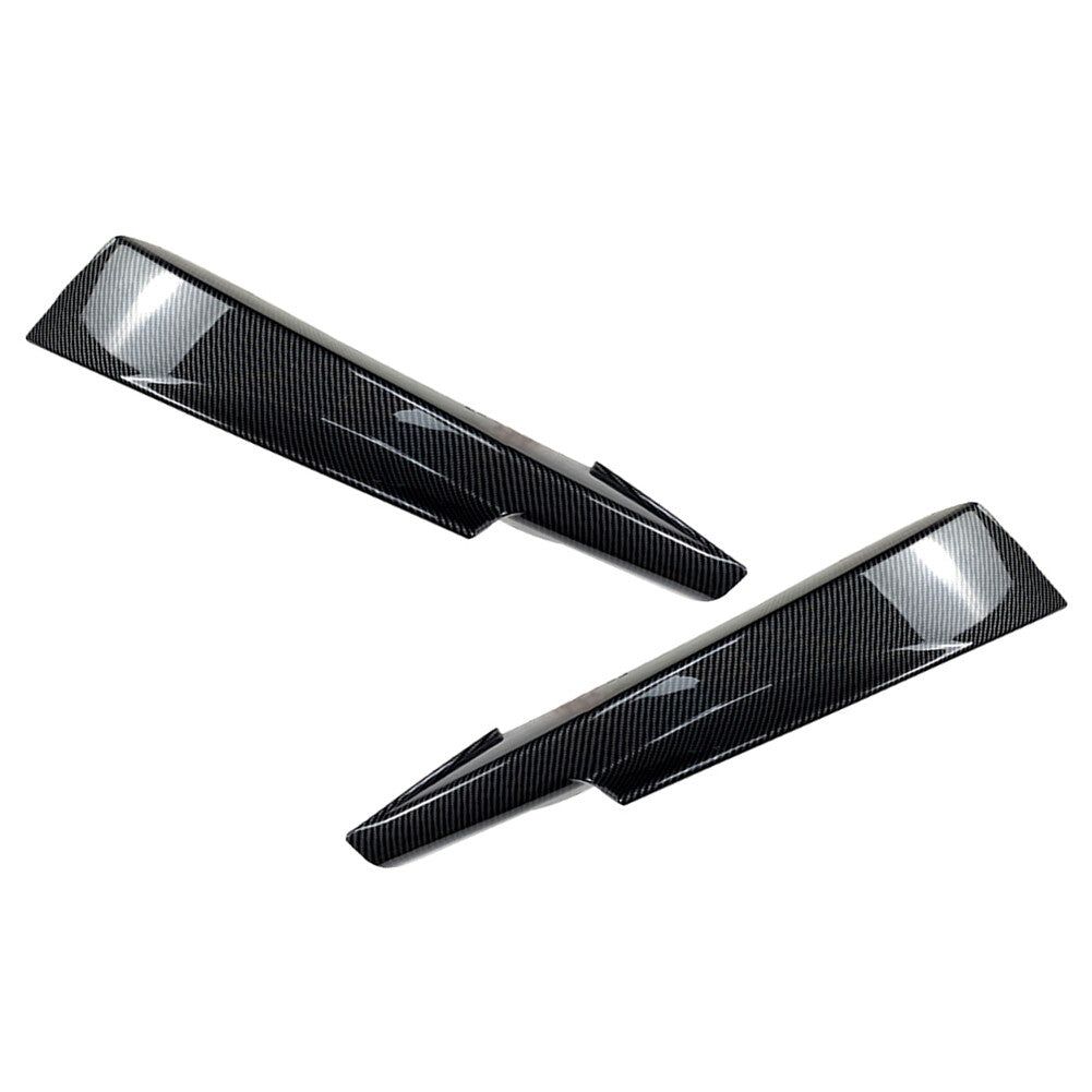 2x ABS Front Bumper Lip Corner Splitters Fit for BMW E90 E91 LCI M-Tech 2009-2013 12 Q