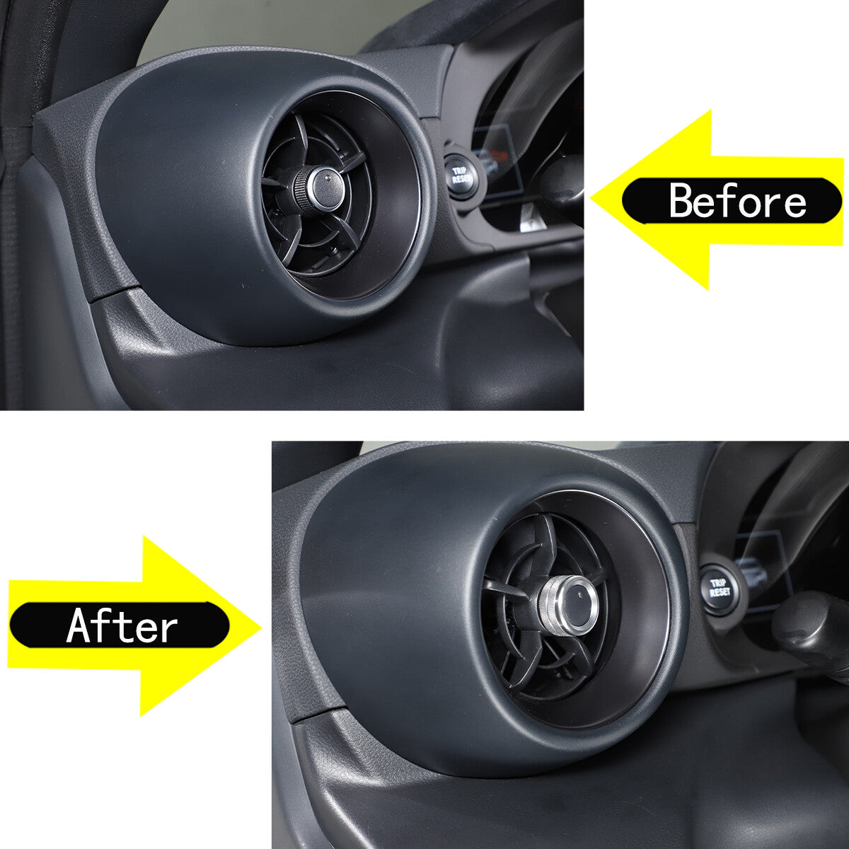 2 Side ventilation cover chrome plated cover, intake frame forming cap suitable for Hum mer H 2 2003-09- v