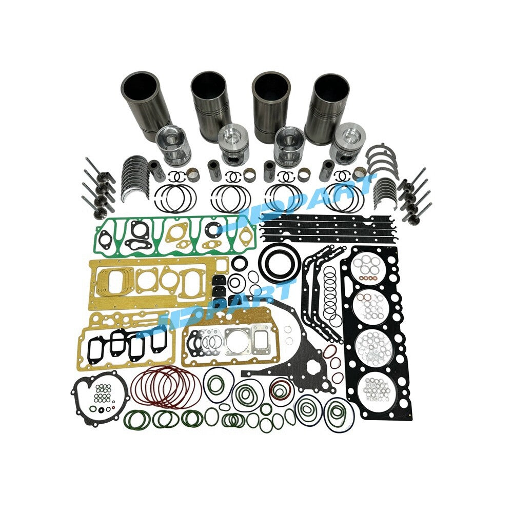 D5D Cylinder Liner Kit with Washers, Bearings, Valves, and Guides for Volvo Engines -