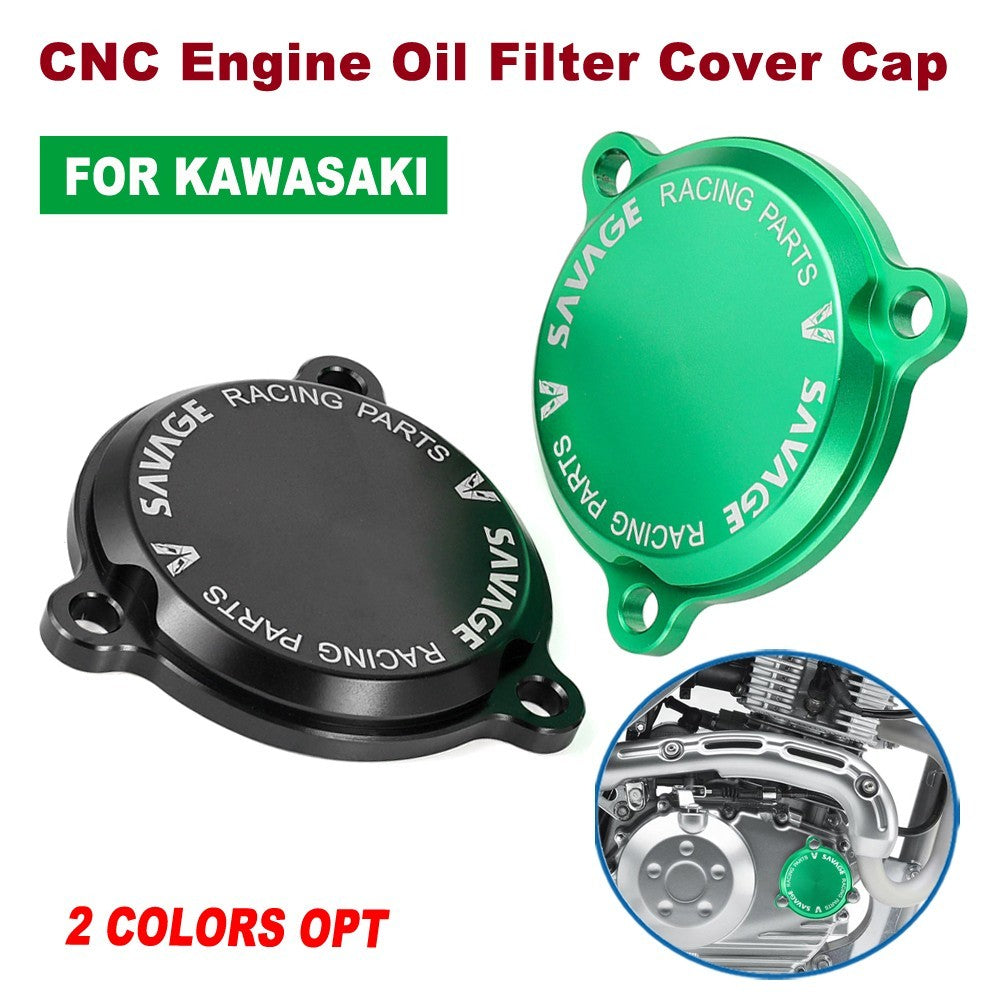 for Kawasaki KLX 140 KLX 140L KLX 140G 2018-2023 CNC Engine Oil Filter Cover Cap Q