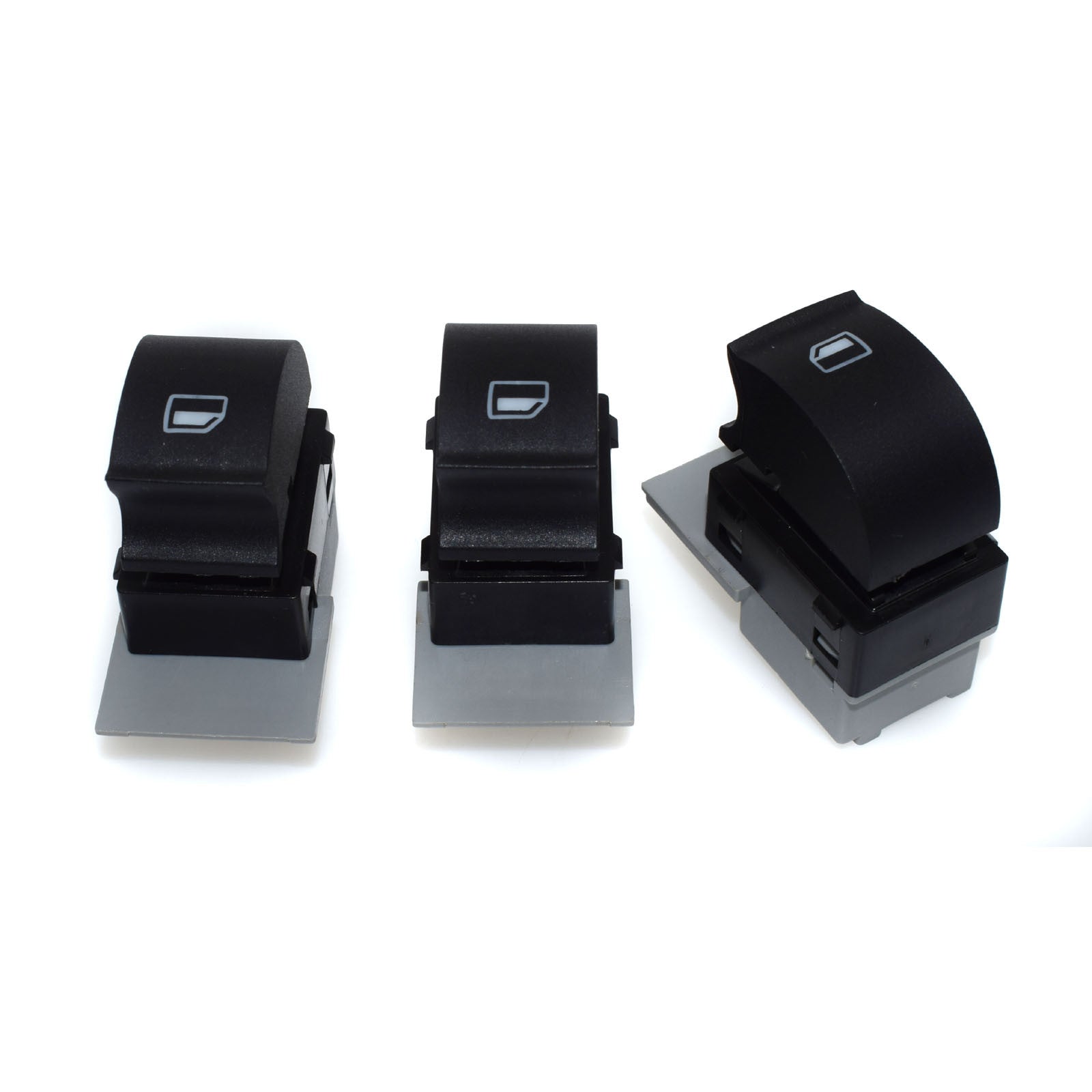 4B0959855A 3-piece set of right power window switch for Audi A6 RS6, model 98-04, brand new. n
