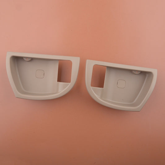 Rear 2x Inner Interior Door Handle Trim Fit for for Hyundai Santa Fe 2007 to 12 v