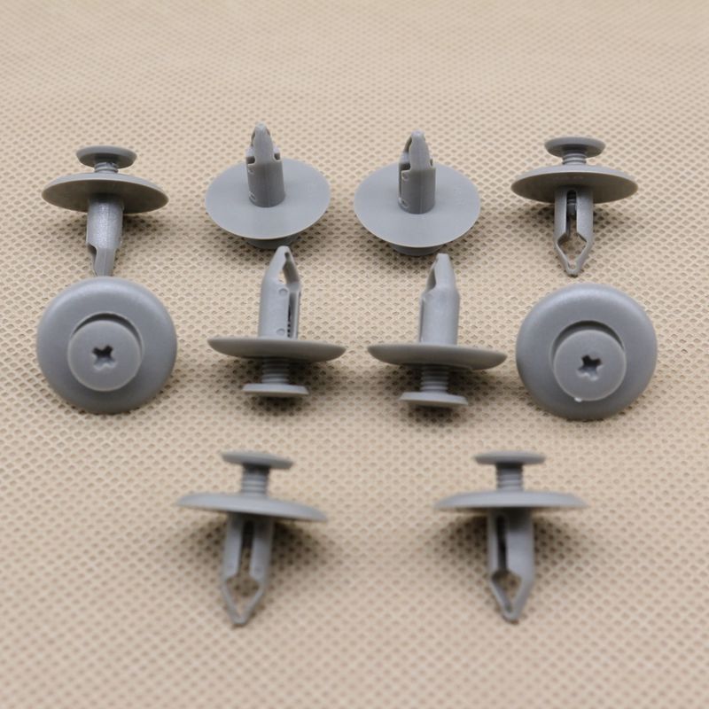 10-Piece Push-Type Closure Clip B0426886505 for Honda and for Mazda