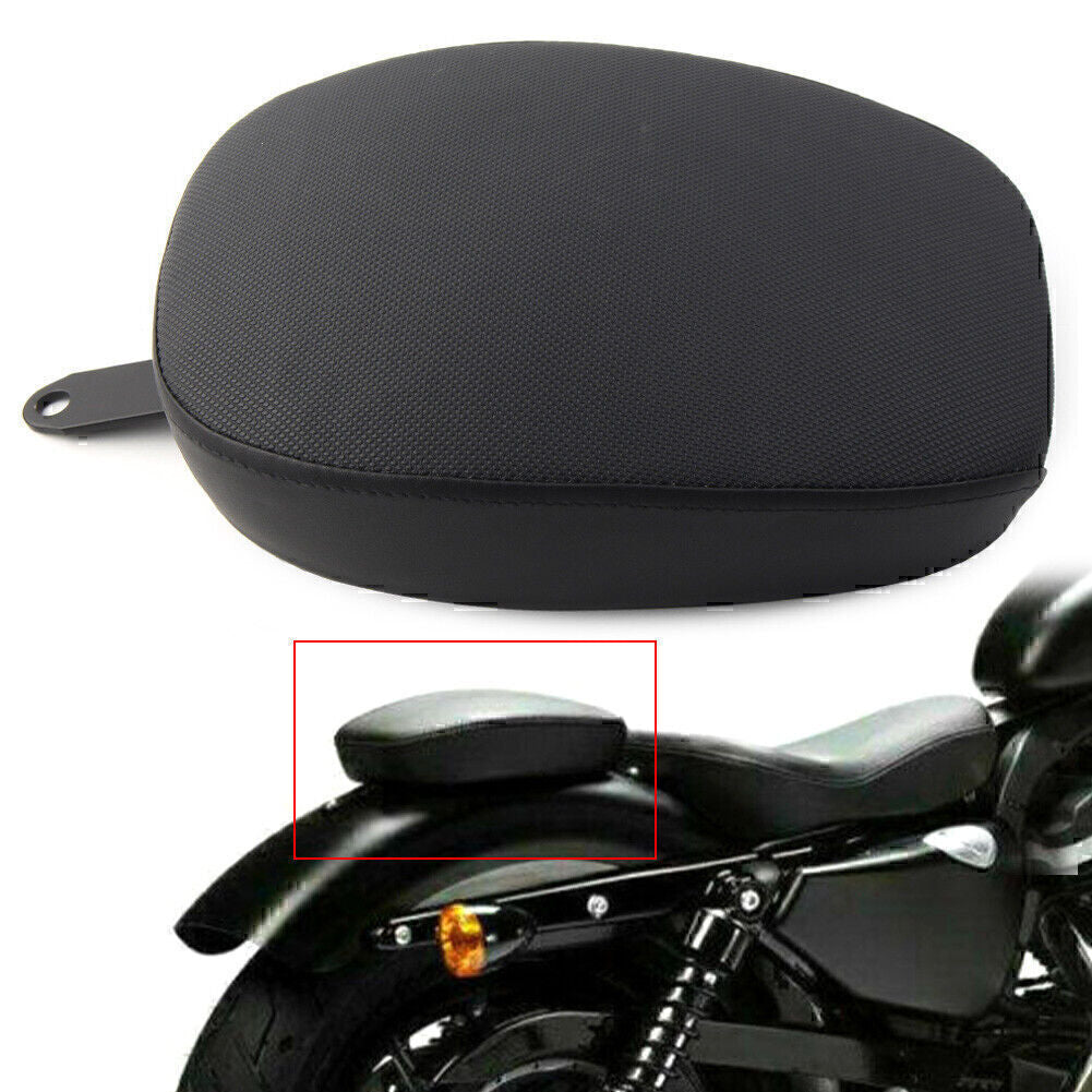 Black Rear Pillion Passenger for Seat For Sportster XL1200 883 72 48 2014 2015 2016