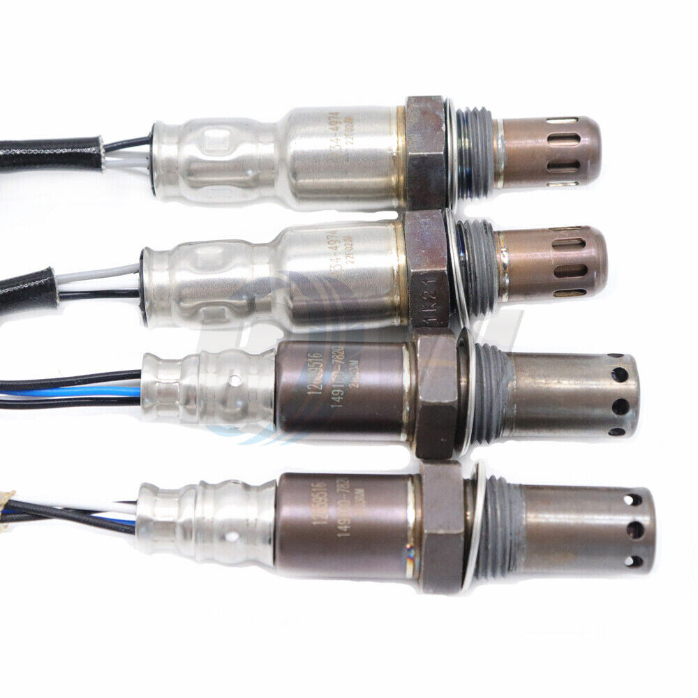 Oxygen sensor 4X Up+Downstream for Silverado 1500 2014-2017: 4.3L to 5.3L, 6.2L to - v