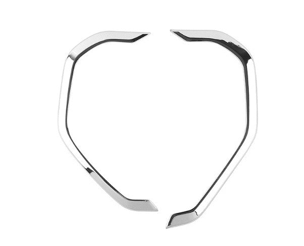 For Ranger 2024+ Chrome ABS Fender Side Air Outlet Cover Trim 2pcs n